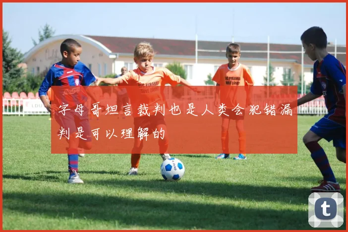 字母哥坦言裁判也是人类会犯错漏判是可以理解的